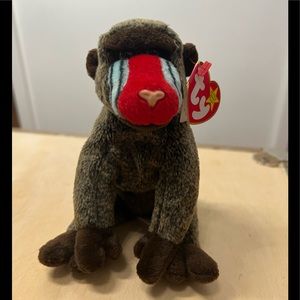 Ty Beanie Baby Cheeks RETIRED Rare Mint Condition Poem Errors 1999 mint ty tag